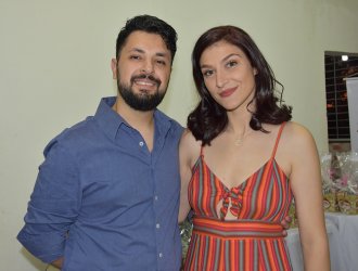Felipe Peres e Jordana Biffi <br/> <br/>
