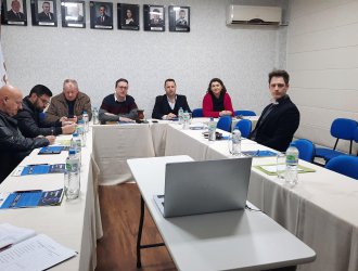 Marcia Simon apresentou os cursos realizados pelo Senac.