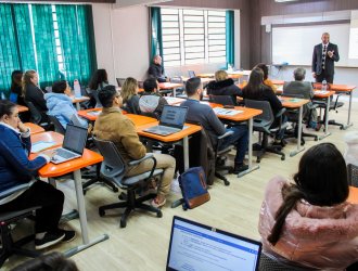 Curso abordou sobre regimes tribut&aacute;rios. 