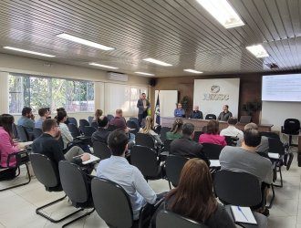 Encontro ocorreu na Amosc, em Chapec&oacute;. 
