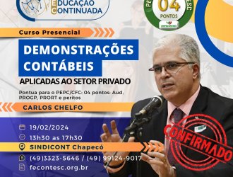 Foto 49 ? Curso Demonstra&ccedil;&otilde;es Cont&aacute;beis. 