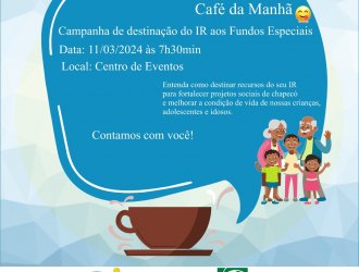 Foto 24 ?  O caf&eacute; acontecer&aacute; no dia 11 de mar&ccedil;o, no Centro de Cultura e Eventos Pl&iacute;nio Arlindo De Nes. 