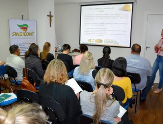 Sa&uacute;de e seguran&ccedil;a do trabalho foram temas da palestra