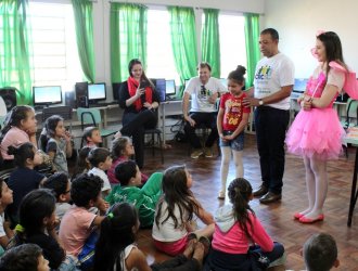 Crian&ccedil;as aprenderam mais sobre sa&uacute;de bucal