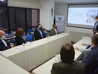 Encontro ocorreu na sede do Sindicont.