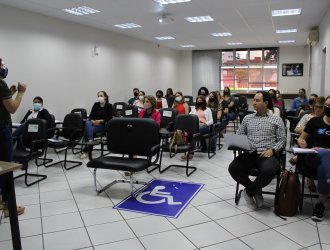 Profissionais aprofundaram conhecimentos no curso. 