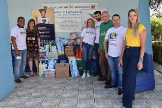 Sindicont e CRC Solid&aacute;rio promovem a&ccedil;&atilde;o social no Centro de Conviv&ecirc;ncia do Idoso